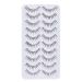 Buy Outopen 10 Pairs Brown Natural Look Manga Lashes - Short 5-13MM Handmade Wispy False Eyelashes for Daily Wear | International Shipping - Buy Online on SooperMarket.com