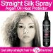 Moroccan Argan Oil Straight Silk Spray (6oz) | Heat Protectant up to 450 F | Alcohol-Free Hair Straightener & Detangler | Made in USA - Buy Online on SooperMarket.com