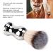 Premium Men's Shaving Brush - Soft Bristles Handcrafted Silver Handle Ideal for Salon & Home Use - Buy Online on SooperMarket.com