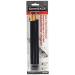Peel & Sketch Charcoal Pencils 3/Pkg-