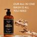 Barrel and Oak All-In-One Men's Body Wash - Natural Exfoliator, Moisturizer & Hair Hydrator - Spiced Sandalwood Scent - 16oz - Buy Online on SooperMarket.com