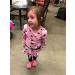 Girls Toddler Heart Print Hoodie Top + Leggings Set 5-6 Yrs - Pink - Buy Online on SooperMarket.com
