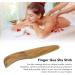 Jauarta Gua Sha Stick - Muscle Relaxing & Stress Relief | Professional Wooden Scraping Massager for Full Body Care - Buy Online on SooperMarket.com