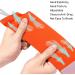 Adjustable Sports Captain's Armband - Youth Football Soccer Basketball Volleyball | Orange | International Shipping - Buy Online on SooperMarket.com