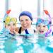 Kids Snorkel Set - Dry Top Snorkeling Gear for Youth Ages 5-15 | Tempered Glass Mask and Snorkel Set with 180 Panoramic View - Blue - Buy Online on SooperMarket.com
