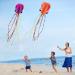 HENGDA KITE: Large Easy Flyer Octopus Kite for Kids - 31 Inches Wide - Perfect for Beach or Park - Orange & Purple - Buy Online on SooperMarket.com