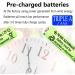 Buy 1.2V AAA 300mAh Ni-MH Rechargeable Batteries for Solar Lights - 20 Pack | Fast International Shipping - Buy Online on SooperMarket.com