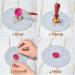 SWEET PASSWORD 5PCS Metal Wax Seal Molds for 1 Inch Stamp Set with Silicone Mat - Gold Sealing Wax Kit - Buy Online on SooperMarket.com