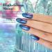 Buy RARJSM Chameleon Gel Nail Polish - Dark Blue to Purple Multichrome Color Changing Holographic Glitter - 15ml Soak Off DIY Nail Gel for Salon Quality Nails at Home - Buy Online on SooperMarket.com