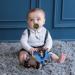 Silicone Beaded Pacifier Clip Teether Toy - Gray + Mint Green (2 Pack) - Buy Online on SooperMarket.com
