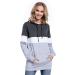 Happy Mama Women's Nursing Hoodie Breastfeeding Maternity 503p - Graphite/Off White/Light Grey - Buy Online on SooperMarket.com