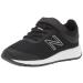 New Balance Unisex-Child 455v2 Hook and Loop Running Shoe Little Kid (4-8 Years) 12 Wide Little Kid Black/White