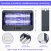 YEXHOT 20W Insect Destroyer - Electric Mosquito Trap with 3500V Double-Sided Grille Timer & Remote Control | Ideal for Living & Dining Rooms - Includes 2 Extra Bulbs - Buy Online on SooperMarket.com