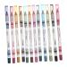 CIMAXIC 12pcs Eyeliner Lip Colour Liner Eye Pencil Eyeshadow Cosmetic Pen Makeup
