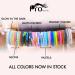 PRO Hair Tie - Easy-Release Clasp - Secure Hold - No Damage - Active Lifestyle - Glow Pack of 8 - Buy Online on SooperMarket.com
