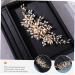 PLAFOPE Headgear Bridal Hair Accessories Bride Headdress Bride Wedding Headdress Wedding Pearl Hair Comb Bridal Headpieces for Wedding Bridal Hair Comb Wedding Headpiece for Bride - Buy Online on SooperMarket.com