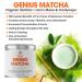 Organic Ceremonial Grade Matcha with Lions Mane & Cordyceps Mushroom Extract - Energy & Focus Boost | Japanese Origin by RachaelsGoodEats - Buy Online on SooperMarket.com