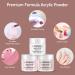 Lavender Violets 12-Colours Acrylic Powder Nail Kit with DIY Art Tools - N963A Sunset Rose Gold - Buy Online on SooperMarket.com