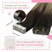 Youngsee Balayage Tape In Extensions - Real Brown Remy Hair 50cm 20pcs #4/14/60 - Invisible Skin Weft for Effortless Volume - Buy Online on SooperMarket.com