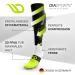 Buy Diasports Runstars Compression Socks for Sports Running Marathon & Triathlon | Premium Even Compression & Reinforced Heel | Black L for Men & Women - Buy Online on SooperMarket.com