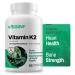 Vitasave Vitamin K2 120mcg 60 Vegetarian Capsules | Supplement with Premium MK-7 | Non-GMO Formula with Maximum Absorption | Supports Healthy Bone Maintenance | Made in Canada 60 count (Pack of 1)
