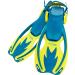 Cressi Kids Rock Fins for Snorkeling Swimming and Boogie Boarding S/M | US Youth 1/3 | EU 32/34 Blue/Yellow