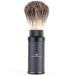 Fendrihan Black Anodized Travel Shaving Brush | Pure Badger Bristles | Made in Germany - International Shipping Available - Buy Online on SooperMarket.com
