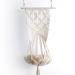 Macrame Cat Hammock Bed with Cushion - Cute Cat Hanging Bed - Hang on Wall, Ceiling, Window or Headboard, Boho Room Decor, Hanging Kit Included, Floating Cat Shelf Macrame Decor, Boho Wall Hanging