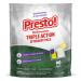 Amazon Brand - Presto! Triple Action Dishwasher Pacs, Lemon Scent, 90 Count 90 Count (Pack of 1)