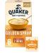 Quaker Oats So simple Golden Syrup Sachets (6 x 36g) - 2 Pack | 100% Wholegrain Golden Syrup Flavour Ready In 2 Mins Helps Lower Cholesterol.