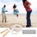 Leapbeast Long Jump Rope - Multiplayer Wooden Handle Jump Rope for Fitness School & Outdoor Activities | 5m 7m 10m - Buy Online on SooperMarket.com