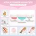 PEACECOLOR Acrylic Nail Kit with 8G Clear Pink White Acrylic Powder 60ML Acrylic Liquid Acrylic System for Beginners DIY Nail Art Nails Extension No Nail Lamp Needed Beauty Gifts color 190 - Buy Online on SooperMarket.com
