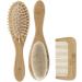 Kyte BABY Bamboo 3-Piece Brush Set - Goat Hair Brush, Wooden Bristle Brush, Bamboo Comb - Buy Online on SooperMarket.com