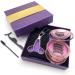4 Pairs Magnetic Eyelashes - Reusable Natural Look False Lashes Set in Pink with Applicator - Buy Online on SooperMarket.com