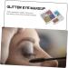 BELLIFFY 2pcs Glitter Eye Makeup Eye Glitter Makeup Glitter for Eyes Eye Shadow Palette Decorative Eyeshadow - Buy Online on SooperMarket.com