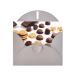 Cookies Food Chocolate Chip Biscuits Pearl Paper Greeting Card - Double-Sided Pearl Effect with Suitable for Various Occasions Cookies Food Chocolate Chip Biscuits One Size