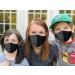 Adjustable Breathable Sport Face Mask Black 2 Pack | Reusable Washable Comfort Mask for Men Women Youth - Buy Online on SooperMarket.com