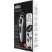 Braun Beard Trimmer & Hair Clippers Set for Men | Cordless Rechargeable Mini Foil Shaver & Gillette ProGlide Razor | 6 Piece Black/Silver Grooming Kit - Buy Online on SooperMarket.com