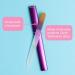 Premium Czech Glass Nail File with Case - Bona Fide Beauty Precision Manicure Tool - Smooth Surface Gold Violet Design - Buy Online on SooperMarket.com
