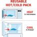Tensor Shoulder Hot Cold Wrap 208612-CA Adjustable 1 Wrap 2 Gel Packs Black Compress + Wrap - Buy Online on SooperMarket.com