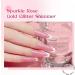 MIZHSE Pink Gel Nail Polish Shimmery Rose Jelly Color Natural Gel Polish Glitter Sparkle Pink Nail Gel 12ML Soak off UV LED for Home Salon DIY BV006 - Buy Online on SooperMarket.com