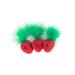 Petstages Straw-Babies - Dental Care Toy for Cats - with Catnip - Mesh Material - Pink - Pack of 3 Strawberries