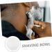 Collbath Razor Foam Shell - Natural Glass Shaving Bowl for Men | Multi-Purpose Decorative Shaving Container - Buy Online on SooperMarket.com