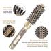 Professional Round Brush for Blow Drying - Nano Ceramic & Ionic Tech, Boar Bristles, 2 Inch Barrel - Sndyi - Buy Online on SooperMarket.com