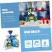 KOMBIUDA Christmas Wrapping 35pcs Christmas Candy Bag Candy Bags Festival Christmas Bags Packing Bag Biscuit Bag - Buy Online on SooperMarket.com