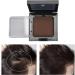 Hairline Powder Hairline Shadow Pressed Powder Instantly Conceals Alopecia White Hair Root Cover Temporary Hair Shading Powder for Thinning Bald Spots Windproof Sweatproof 12g Dark Brown - Buy Online on SooperMarket.com