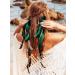 Zoestar Boho Feather Headband Indian Tribal Headpiece Feathers Tassel Hippie Headdress Festival Costume Hair Accessories for Women and Girls (A) - Buy Online on SooperMarket.com
