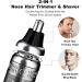 Bestauty Professional Barber Clippers Set - Cordless Beard & Nose Hair Trimmer Waterproof & Rechargeable Ideal for Haircut & Shaving (Silver - Buy Online on SooperMarket.com