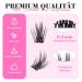 Calailis 120 PCs D Curl Individual Eyelash Extensions | DIY Cluster & Volume Lashes for At-Home Use - Buy Online on SooperMarket.com