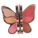 NOLITOY Shimmer Blush 2 Pcs Eyeshadow Palette Tray Abs Cosmetic Girl Makeup Eyeshadow 0.04 Ounce (Pack of 1) As Shown 4x2pcs